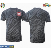 Polen Torwart Auswärtstrikot EM 2024 Kurzarm